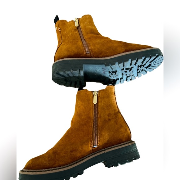 SAME EDELMAN LAGUNA ZIPPERED CHELSEA BOOT Size 3 kids or woman’s size 5 - Picture 1 of 6